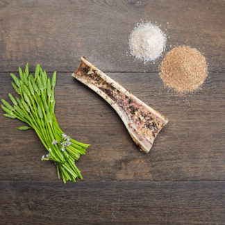 L'Os à Moëlle au thym et à la fleur de sel fumée