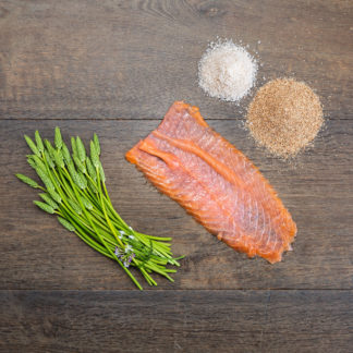 La tranche de Saumon Fumé, ± 50g