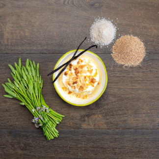 L'Ile Flottante aux amandes fumées