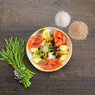 La Salade de Saumon Fumé