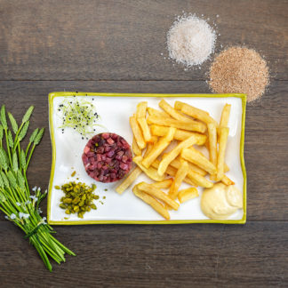 Le Tartare de Filet d'Anvers, 180g, garniture au choix